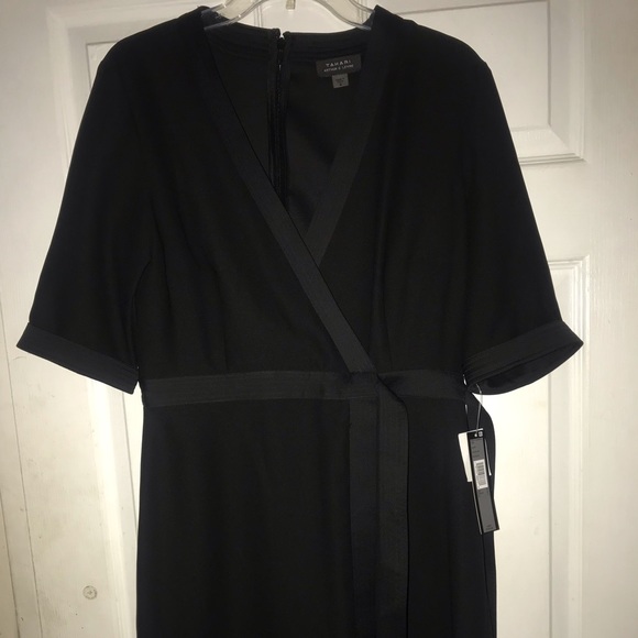 Size 8 Tahari little black dress. - Picture 1 of 6